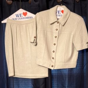 St. John skirt suit and matching jacket